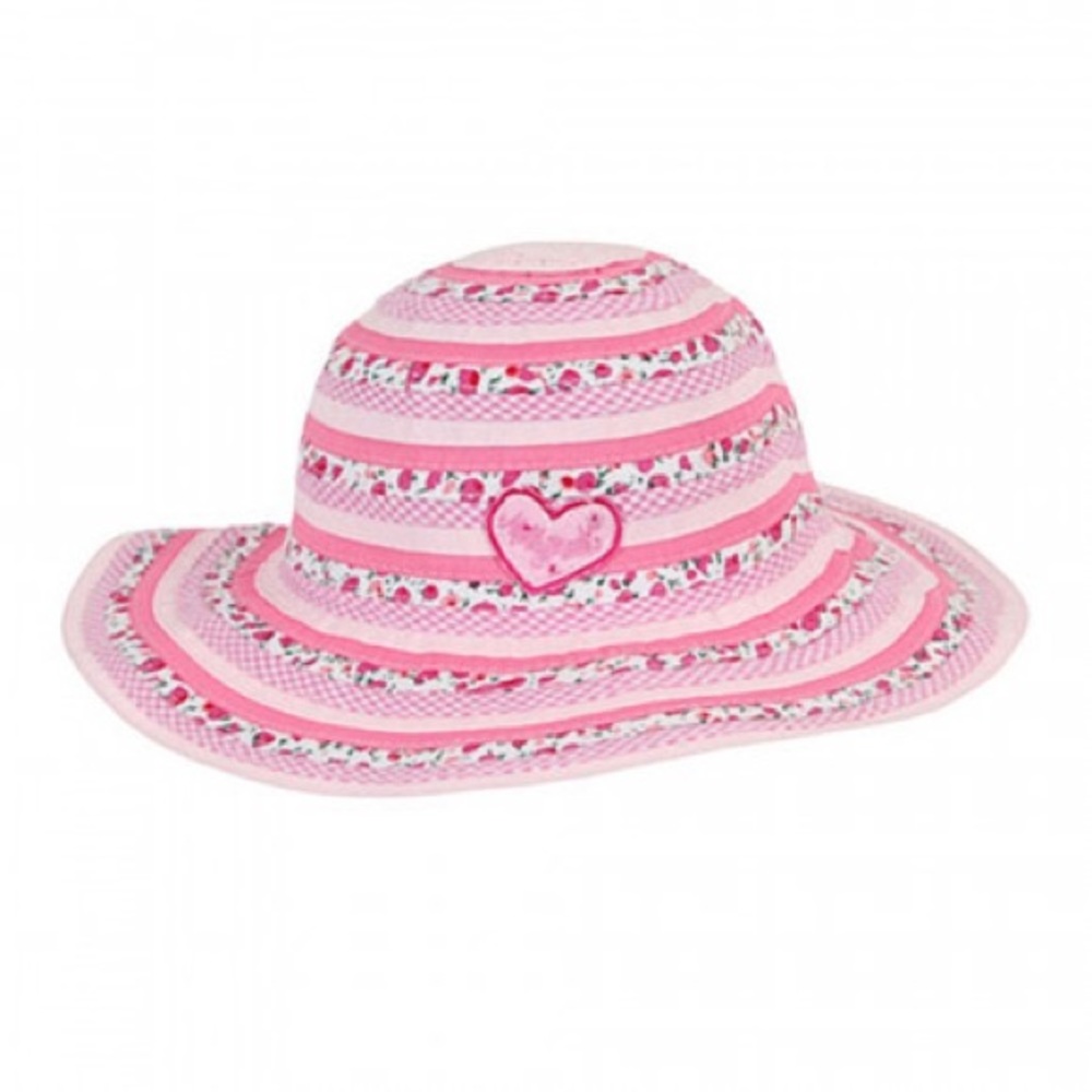 Millymook Pink Ribbon Sun Hat • 51cm